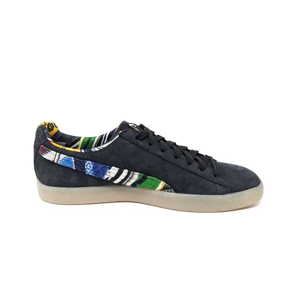 New Puma Shoes Mens 14 Coogi Clyde Suede Leather Low Top Sneakers
