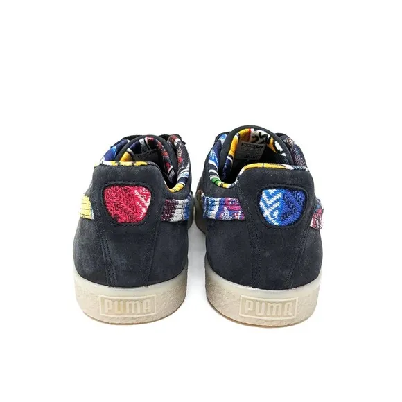 New Puma Shoes Mens 14 Coogi Clyde Suede Leather Low Top Sneakers
