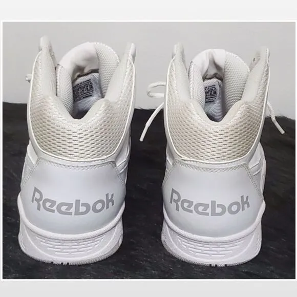 New Reebok Shoes Men White High Top BB4500 Active Athletic
