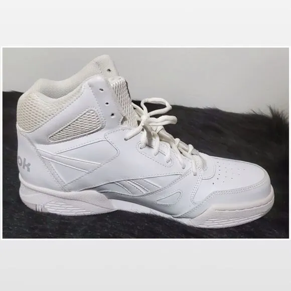 New Reebok Shoes Men White High Top BB4500 Active Athletic
