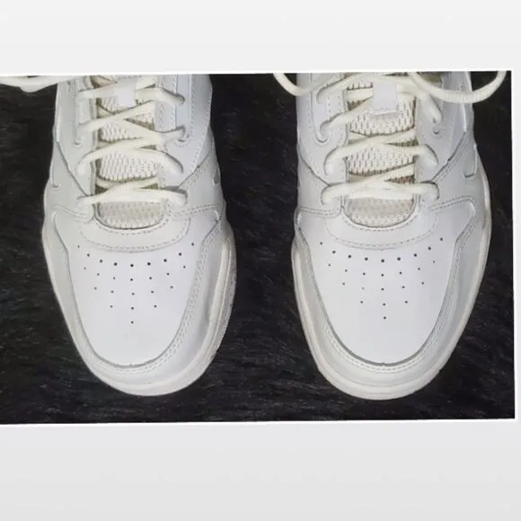 New Reebok Shoes Men White High Top BB4500 Active Athletic