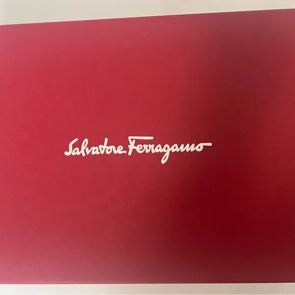 New Salvatore Ferragamo Parigi Men Driver Moccasin Loafers Shoes Camel size 8.5