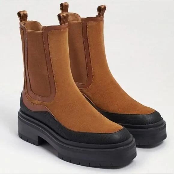 New Sam Edelman Shoes Sam Edelman Lulia Women's Chelsea Boot whisky suede 6.5