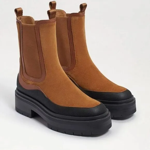 New Sam Edelman Shoes Sam Edelman Lulia Women's Chelsea Boot whisky suede 6.5