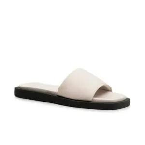NEW Shoe the Bear Krista Mule Sandal Leather White Size 41 US 9/9.5 NWOT