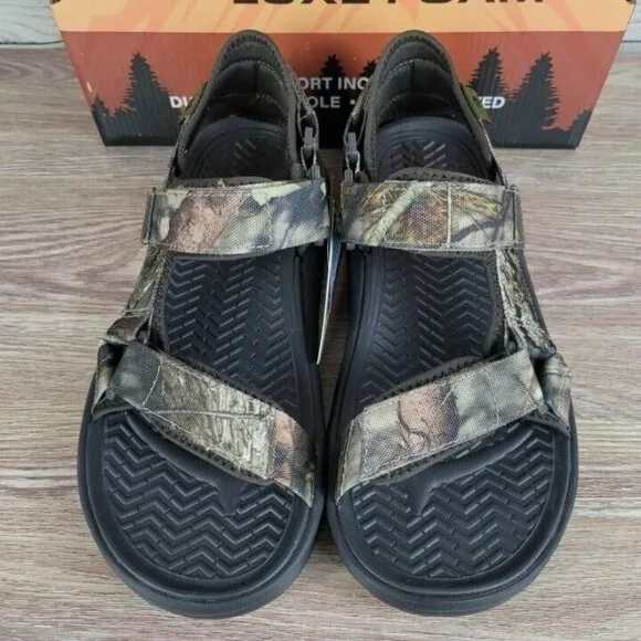 NEW Skechers Sargo Camo Sandals Men's Size 13‎ Relaxed Fit Strap Comfort Slides