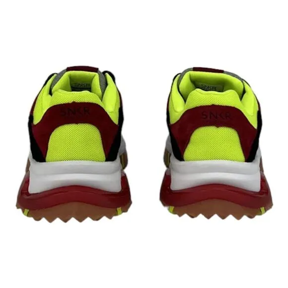 New SNKR Project Men US 10.5 Prospect Park Lace-up Sneakers Multicolor Shoes