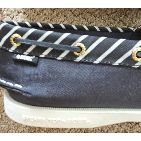 NEW Sperry A/O Dark Navy 2 Eye Bionic Boat Loafers Shoes STS84565 Sz 10