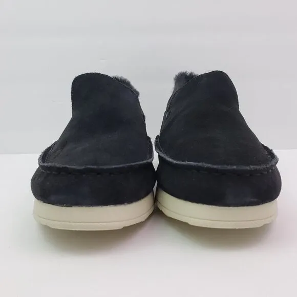 NEW Sperry Moc Sider WR Mens Size 11.5 Black Suede Comfort Shoes STS23724