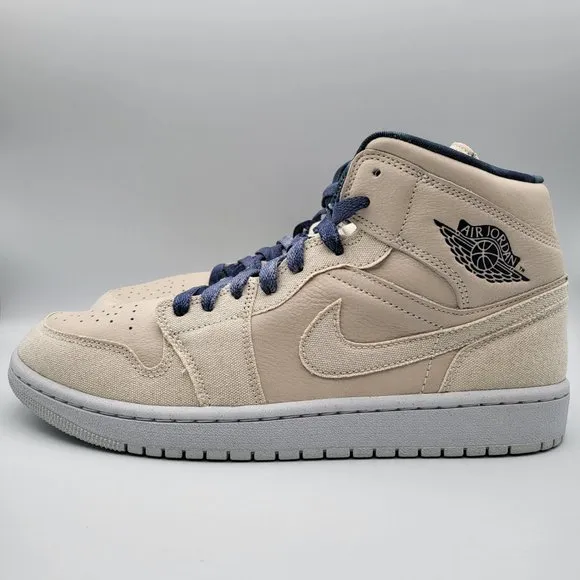 NEW Women 11 / Men 9.5 Air Jordan 1 Mid &quot;Sanddrift&quot; Shoes DM9126-104