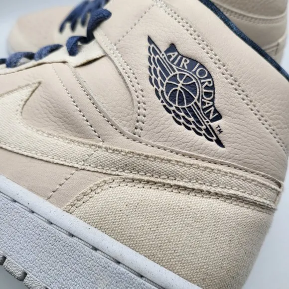 NEW Women 11 / Men 9.5 Air Jordan 1 Mid &quot;Sanddrift&quot; Shoes DM9126-104