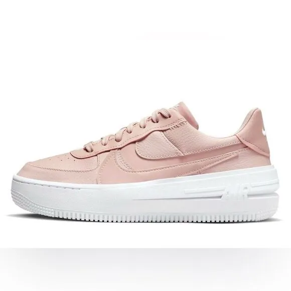 NEW Women’s Size 9 Nike Air Force 1 PLT.AF.ORM Pink Oxford Womens Sneakers