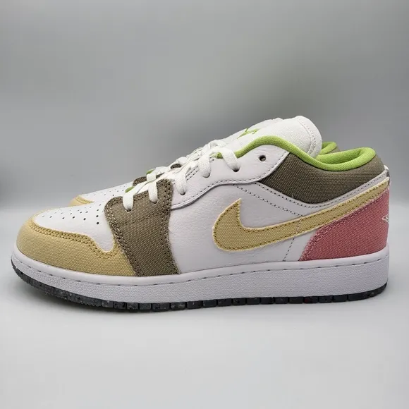 NEW Youth 6 | Women 7.5 Air Jordan 1 Low SE 'Pastel' - DJ0341-100