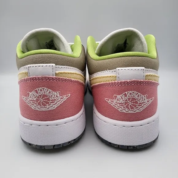 NEW Youth 6 | Women 7.5 Air Jordan 1 Low SE 'Pastel' - DJ0341-100