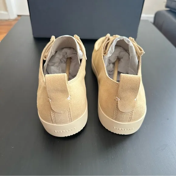 NIB Everlane Men's Tan Suede Shoes sizes 10, 10h, 11, 11h, 12