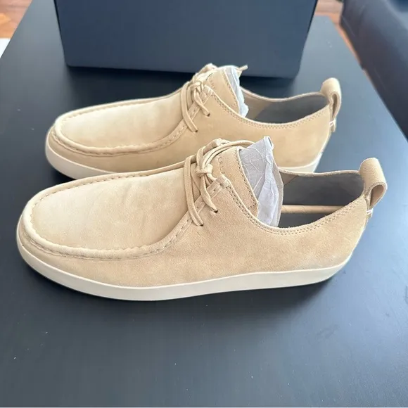 NIB Everlane Men's Tan Suede Shoes sizes 10, 10h, 11, 11h, 12