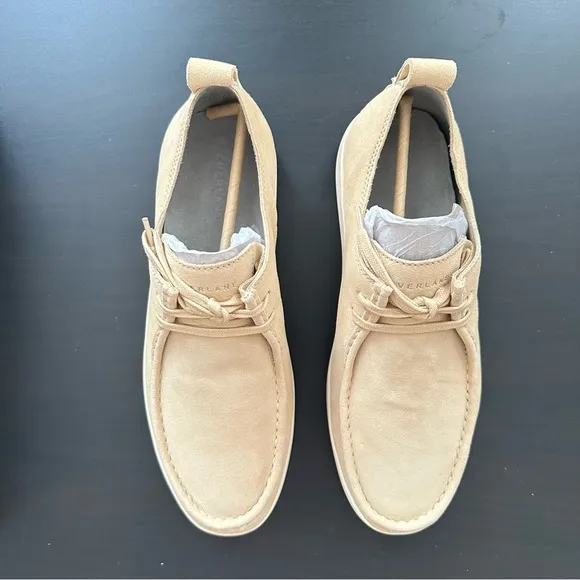 NIB Everlane Men's Tan Suede Shoes sizes 10, 10h, 11, 11h, 12