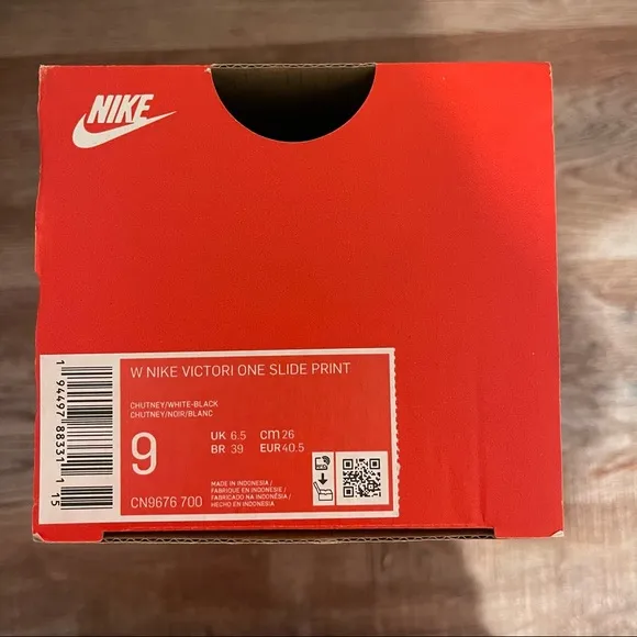 NIB Nike Victori One Slide Print Women's Sandal Shoes