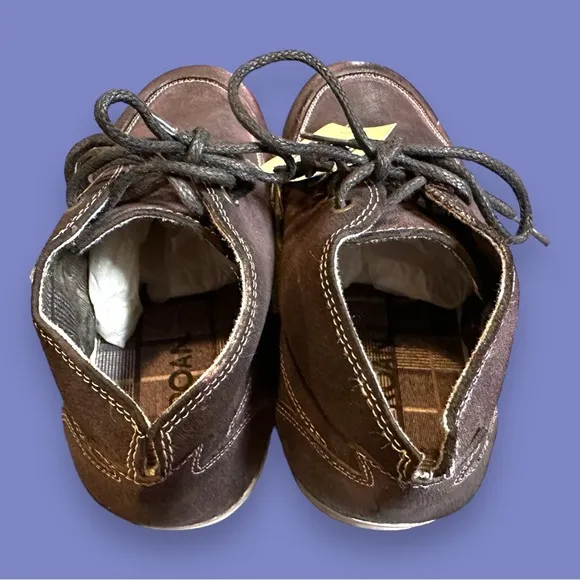 NIB ROAN by Bed Stü Tobias Chukka in Plum/Black oiled suede Leather 🥾🥾