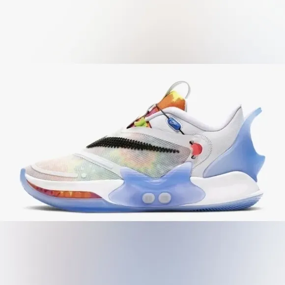 Nike Adapt BB 2.0 Tie Dye Auto  Lacing Basketball Shoes Sz 14 Men