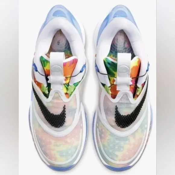 Nike Adapt BB 2.0 Tie Dye Auto  Lacing Basketball Shoes Sz 14 Men