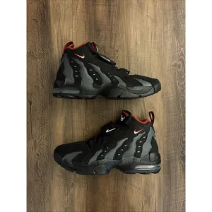 Nike Air DT Max '96 Falcons Black Red Shoes Men Size 8.5 HQ3620-010 New