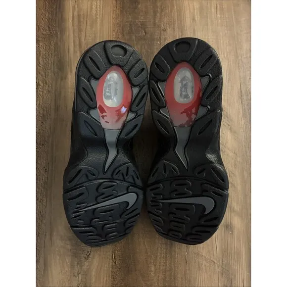 Nike Air DT Max '96 Falcons Black Red Shoes Men Size 9 HQ3620-010 New