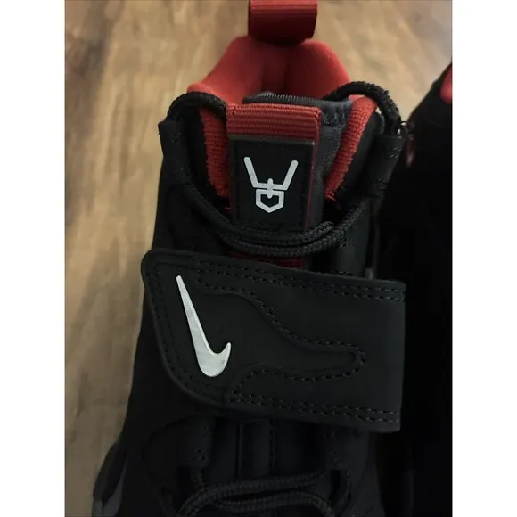 Nike Air DT Max '96 Falcons Black Red Shoes Men Size 9 HQ3620-010 New