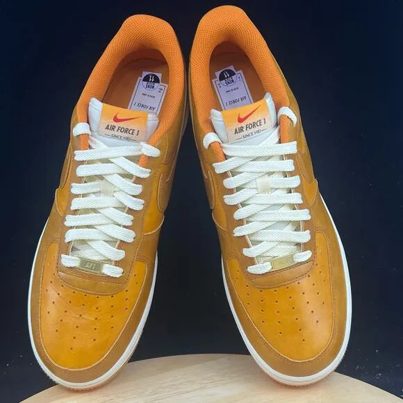Nike Air Force 1 '07 LV8 Low Sunset Cacao Wow Russet Orange HQ3639-720 Sz 11 Men