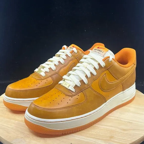 Nike Air Force 1 '07 LV8 Low Sunset Cacao Wow Russet Orange HQ3639-720 Sz 11 Men