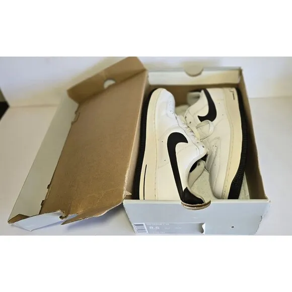 Nike Air Force 1 '07 White Black 315122-101 2007 Men’s Sneakers Size 8.5 READ