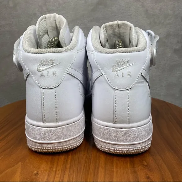 Nike Air Force 1 Mid '07 White Shoes CW2289-111 Men's Sz 7.5 Classic Casual