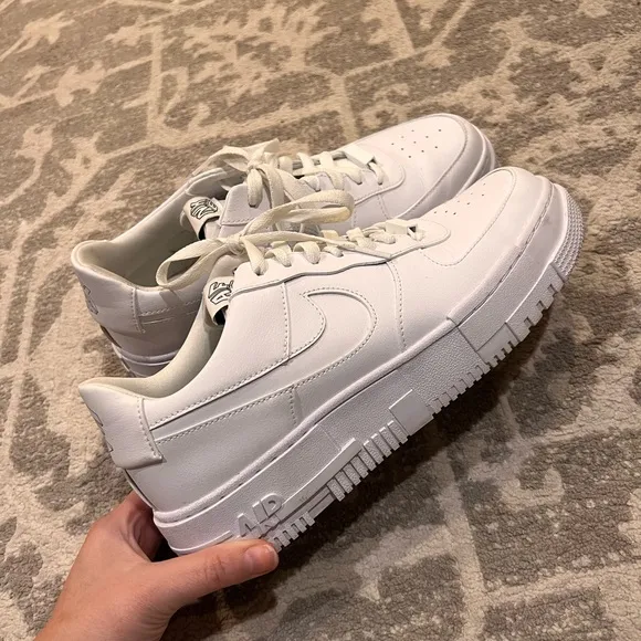 Nike Air Force 1 Pixel Shoes ck6649 100 Triple White