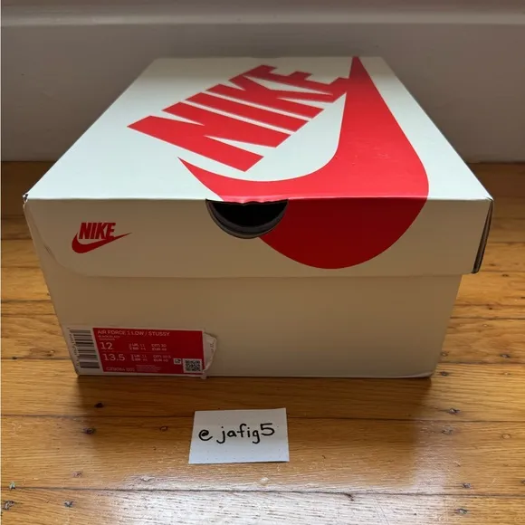 Nike Air Force 1 Stussy - Size M12