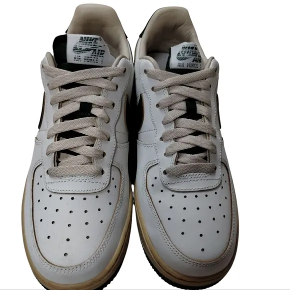 Nike Air Force 1 Women's Sail Gorge Green Streetwear Size 8.5 Hip Old Skool 22'