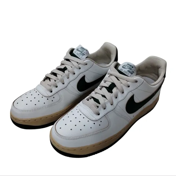 Nike Air Force 1 Women's Sail Gorge Green Streetwear Size 8.5 Hip Old Skool 22'