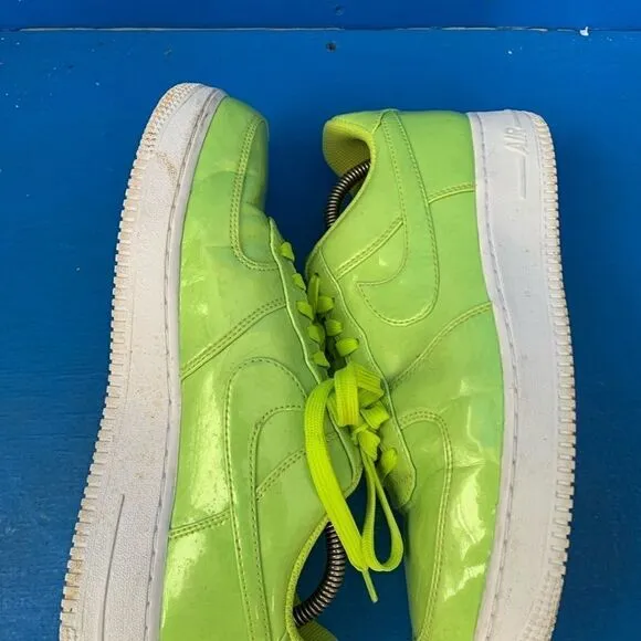 Nike Air Force 1 '07 LV8 UV Cyber Green (AJ9505-300) Athletic Shoes Men 8