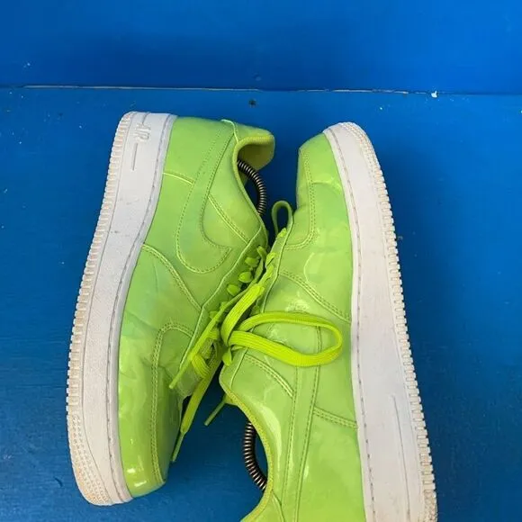 Nike Air Force 1 '07 LV8 UV Cyber Green (AJ9505-300) Athletic Shoes Men 8