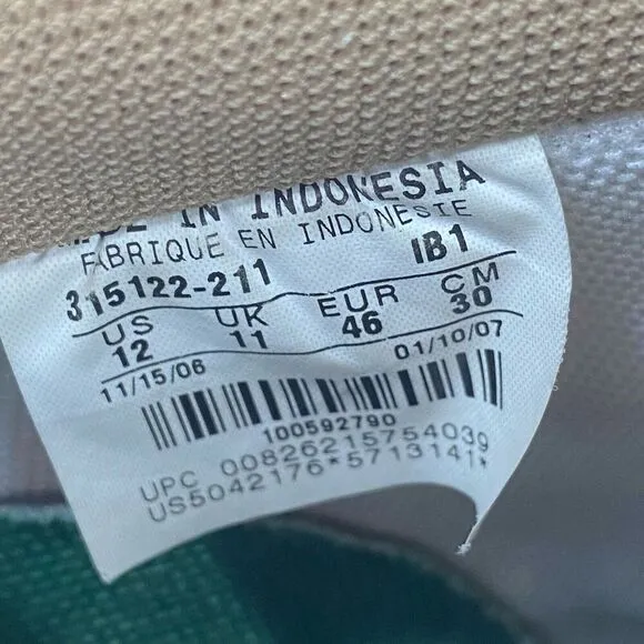 Nike Air Force XXV Men Athletic Shoes 2006 size 12 white  #315122-211 White