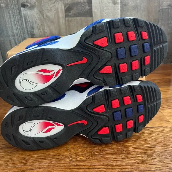 Nike Air Griffey Max Black/Red Shoes DZ5275-001 Youth  (GS) 6.5Y / Women 8