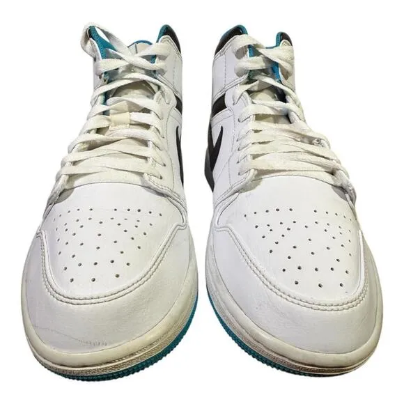 Nike Air Jordan 1 Mid Laser Blue Men size 9