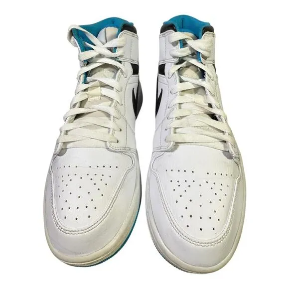 Nike Air Jordan 1 Mid Laser Blue Men size 9