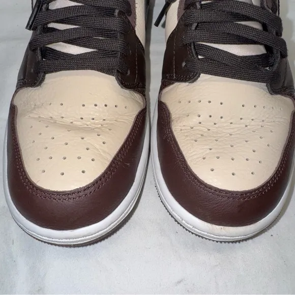 Nike Air Jordan 1 Mid SE PARIS YMCA Brown Suede Sand Men's FZ4359-200 Size 11.5