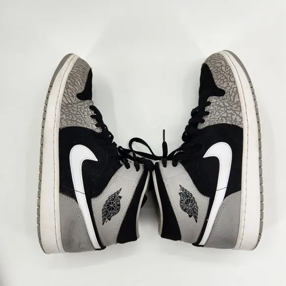 Nike Air Jordan 1 Mid SE Shoes Men Size 13 Elephant Print Basketball DM1200-016