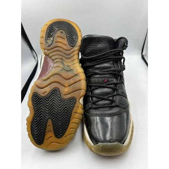 Nike Air Jordan 11 GS‎ Youth Size 6.5Y  Black 378038-002 Basketball Shoes
