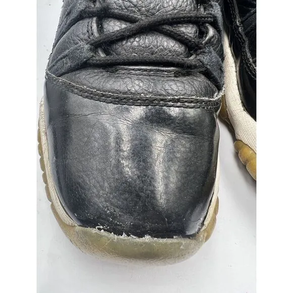 Nike Air Jordan 11 GS‎ Youth Size 6.5Y  Black 378038-002 Basketball Shoes