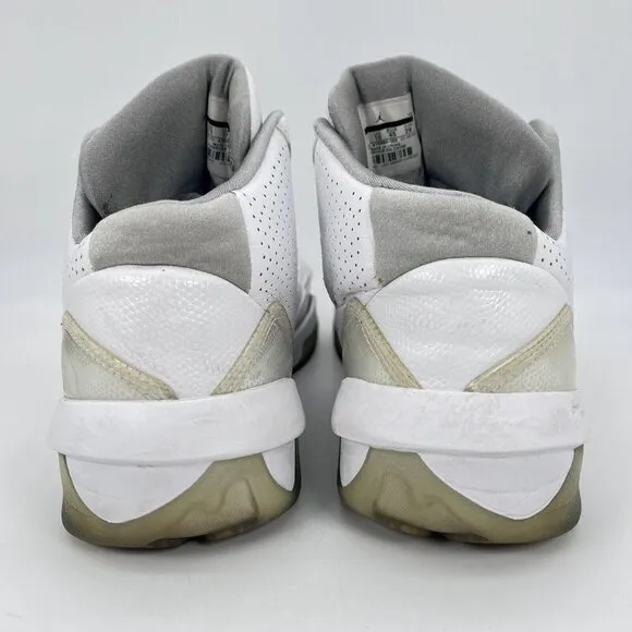 Nike Air Jordan 2010 Dwayne Wade Men Size 11 Shoes White Grey 415093-103