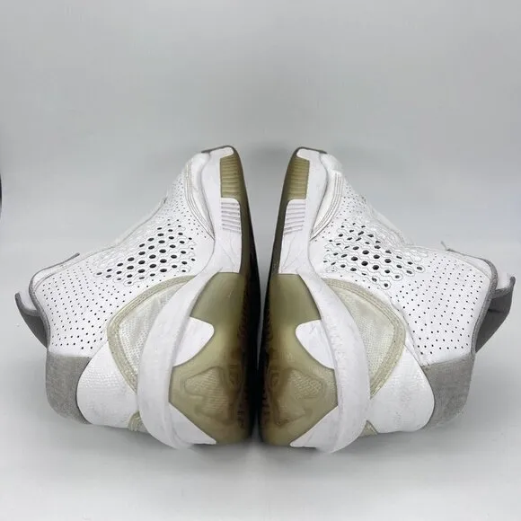 Nike Air Jordan 2010 Dwayne Wade Men Size 11 Shoes White Grey 415093-103