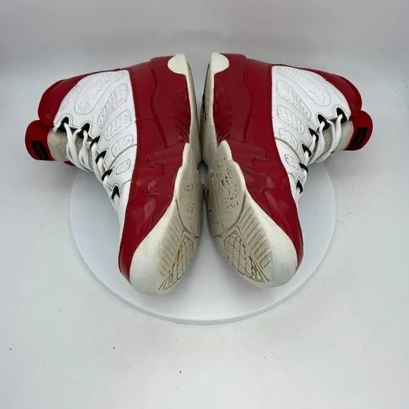 Nike Air Jordan 9 Men Size 11 Sneaker Shoes Gym Red White Cherry Bred 302370–160