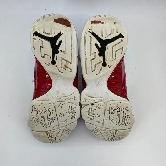 Nike Air Jordan 9 Men Size 11 Sneaker Shoes Gym Red White Cherry Bred 302370–160